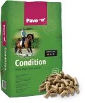 Pavo Condition - Pellet completo rico en fibra para hobby o ejercicio físico ligero y moderado